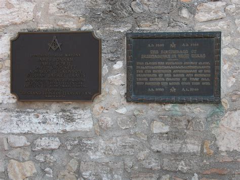 Alamo mason - Location. 29° 25.553′ N, 98° 29.19′ W. Marker is in San Antonio, Texas, in Bexar County. It is in Alamo Plaza. Marker is on Alamo Plaza, on the right when …